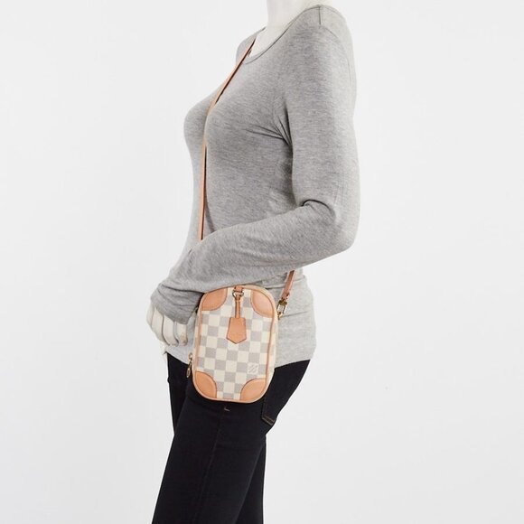 Louis Vuitton Damier Azur Canvas Neokapi Crossbody Bag - Picture 1 of 12